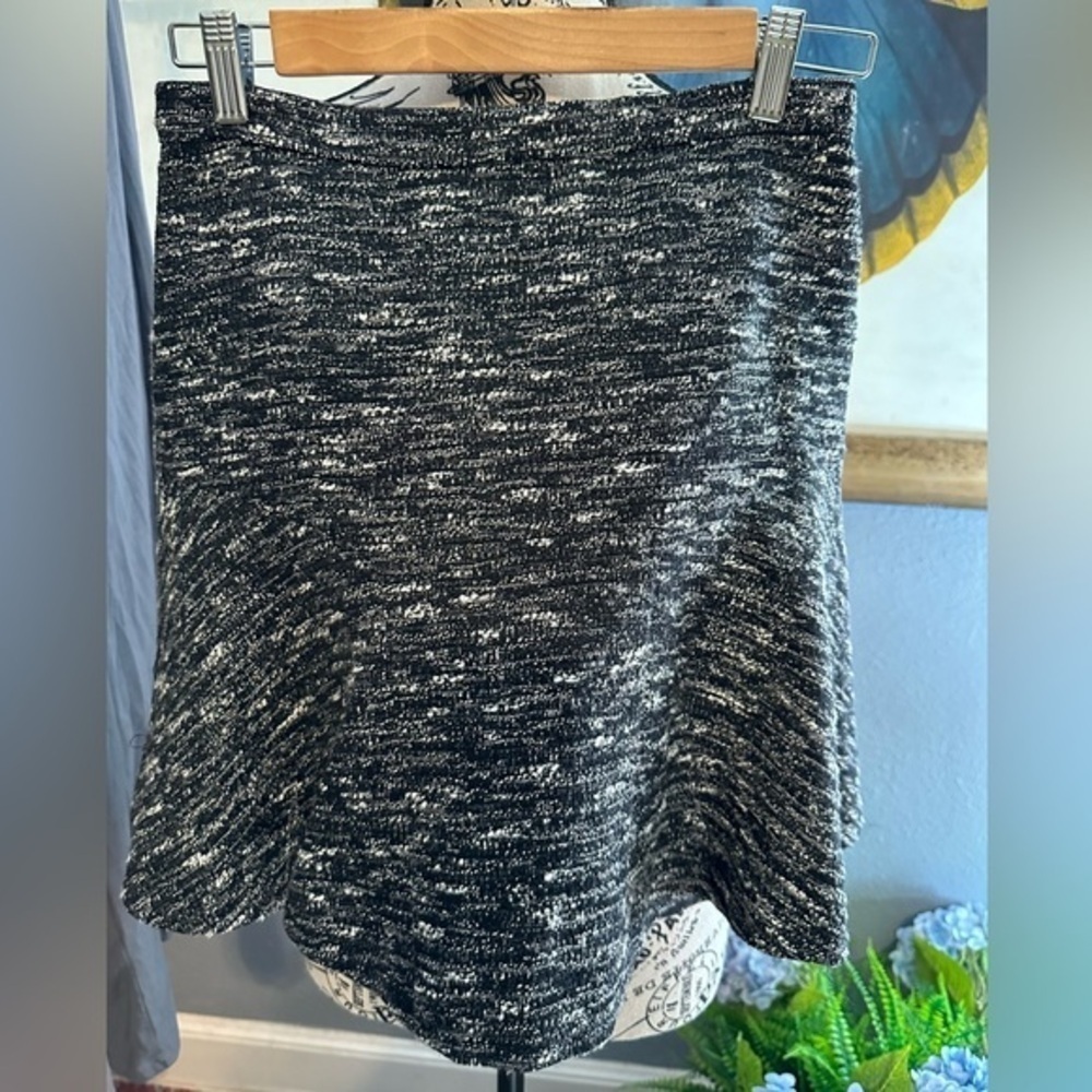 J crew lined trumpet skirt
